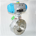 氣動(dòng)對夾調(diào)節(jié)蝶閥